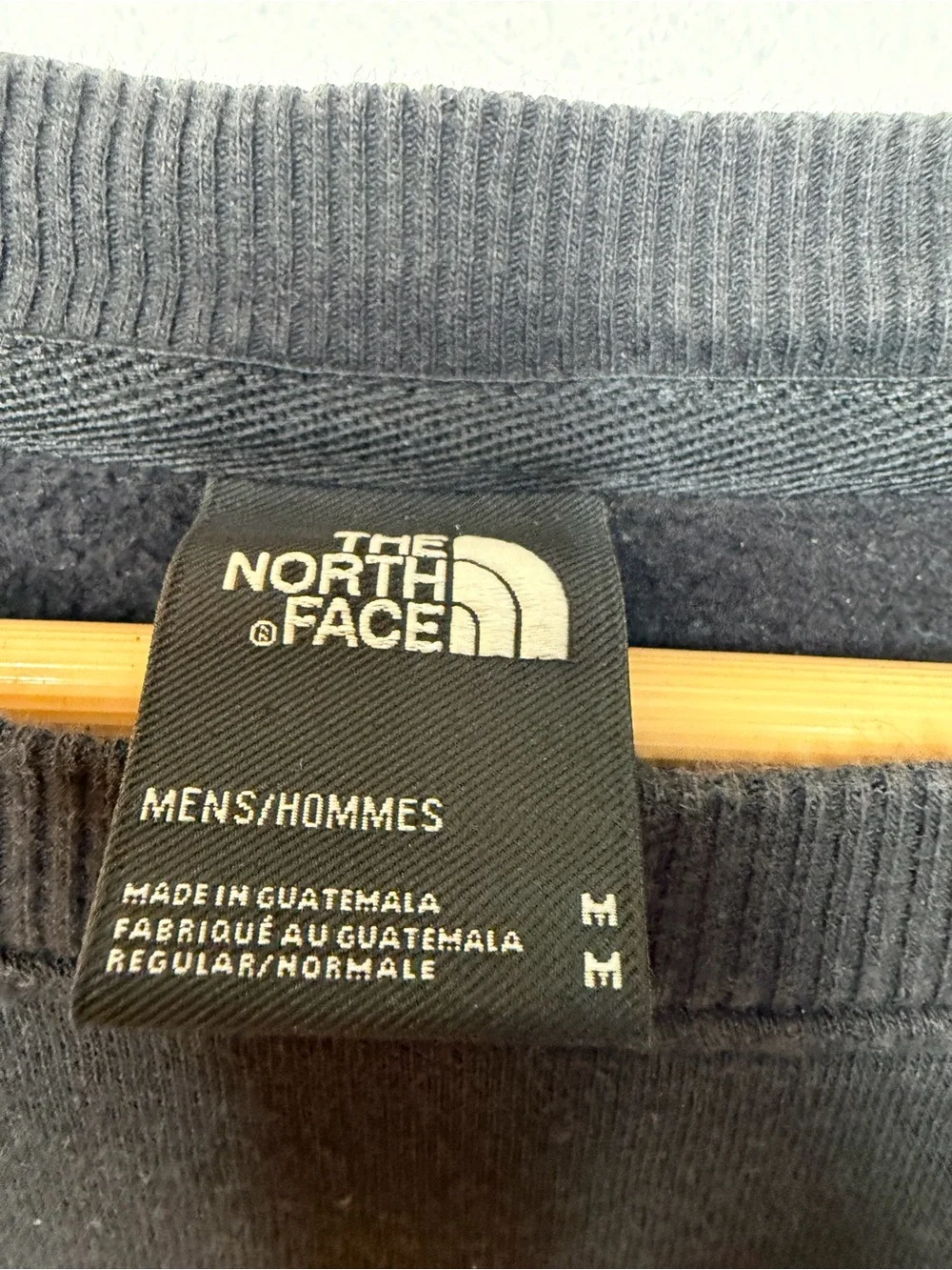 The North Face Men’s Black Crewneck Sweatshirt, size M